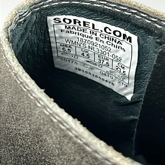 NEW! Sorel Blake Quarry Chunky Heeled Waterproof Distressed Boots Size 6… - Picture 10 of 16